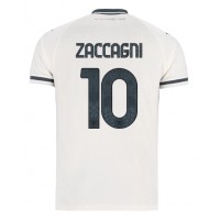 Maglia Calcio Lazio Mattia Zaccagni #10 Seconda Divisa 2025-26 Manica Corta